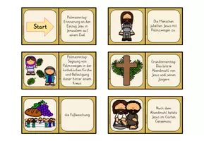 Vorschau - Spiele - Karwoche und Ostern Religion DOMINO Kirchenjahr - Seite 2