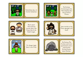 Vorschau - Spiele - Karwoche und Ostern Religion DOMINO Kirchenjahr - Seite 3