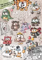 Vorschau - selbst erstellte Cliparts/Grafiken - Knuffies „Fasching“ Cliparts Set - Deckblatt