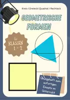 Vorschau - Stationenlernen - Geometrische Formen I Übungsheft für die Klassen 1 und 2 - Deckblatt
