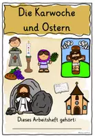 Vorschau - Stundenentwürfe - Karwoche und Ostern ARBEITSHEFT inkl. Lösungen Religion Kirchenjahr - Seite 1