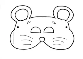 Vista previa - Manualidades / Dibujos para colorear - Máscaras de Carnaval - página 3