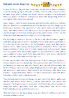 Vorschau - Arbeitsblätter - Geschichte zum Zeugnistag mit/ohne Silbenschrift, - Seite 2