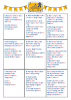 Vorschau - Arbeitsblätter - Geschichte zum Zeugnistag mit/ohne Silbenschrift, - Seite 3