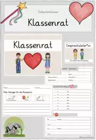 Vorschau - Arbeitsblätter - Klassenrat - Materialpaket (Klasse 1-6) - Deckblatt