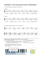 Vorschau - Arbeitsblätter - Begleitmaterial: Intervalle (rein und große) - Seite 2