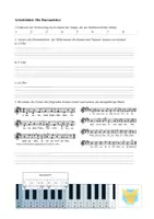 Vorschau - Arbeitsblätter - Begleitmaterial: Die Durtonleiter - Seite 3