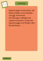 Vorschau - Spiele - Übung zur Kräftigung der Mundmotorik Fußball - Seite 3
