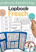 Vorschau - Arbeitsblätter - Lapbook - Fresch Rechtschreibstrategien - eine praktische Bastelvorlage - Deckblatt