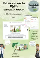 Vorschau - Stundenentwürfe - Schriftlicher UPP-Stundenentwurf Klette/Klettverschluss - Deckblatt