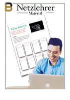 Vorschau - Arbeitsblätter - Besondere Merkmale Tiere (Tabu-Spielkarten) - Deckblatt