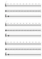 Vorschau - Arbeitsblätter - Buchstaben nachspuren und schreiben - Klasse 1 - Seite 2