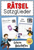 Vorschau - Arbeitsblätter - Satzglieder Rätsel / Geheime Botschaften - Deckblatt