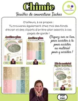 Aperçu - Cartes / Images - Chimie | 12 pages de garde | Taches | Agrafeuse chimie - Page 2