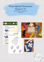 Vorschau - Unterrichtsreihen - Materialpaket Pentominos - Deckblatt