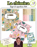 anteprima - Flashcard - Chimica | 12 fogli di copertina | blob | raccoglitore di chimica - Pagina di copertina