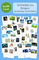 Vorschau - Arbeitsblätter - Schreiben zu Bildern (kreatives Schreiben) - Deckblatt