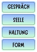 Vorschau - Poster - Tafelkarten - das Gebet / Beten für Diskussionen o. Tafelbilder - Seite 1