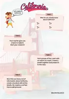 Vorschau - Stundenentwürfe - Let’s explore California! Einstieg Kalifornien - Seite 1
