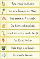 Vorschau - Arbeitsblätter - Schleichdiktat Sommerwörter Klasse 1/2 - Seite 3