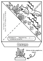 Vista previa - Manualidades / Dibujos para colorear - TRIORAMA: LOS ANIMALES Y SUS HÁBITATS (CON TEXTO) - página 3