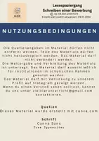 Vorschau - Arbeitsblätter - Lesespaziergang "Bewerbung schreiben" - Seite 1