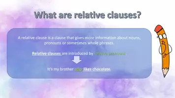 Vorschau - Präsentationen/Tafelbilder - deckblatt relative clauses - Seite 2