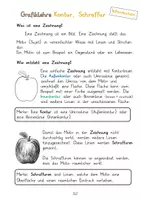 Vorschau - Arbeitsblätter - Awi Grafiklehre Teil 8.1. Kontur Schraffur Arbeitsblatt - Seite 1
