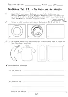 Vorschau - Arbeitsblätter - Awi Grafiklehre Teil 8.1. Kontur Schraffur Arbeitsblatt - Deckblatt