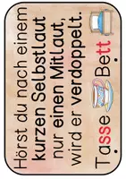 Vorschau - Präsentationen/Tafelbilder - Tafelmaterial - Wörter mit Doppelkonsonanten/ doppeltem Mitlaut (50 Bild- und Wortkarten) - Seite 2