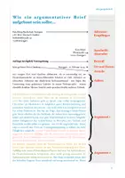 Vorschau - Unterrichtsreihen - "Argumentativer Brief/Begründeter Brief" - Klasse 7-8 (Skript Lösung) - Seite 2