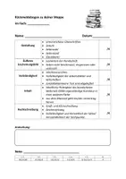 Vorschau - Lehrpläne/Lehrermaterial - Mappenführung: Bewertungsbogen - Deckblatt