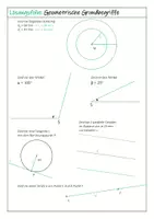 Vorschau - Arbeitsblätter - Geometrische Grundlagen - Arbeitsblätter mit Lösungsfolien - Seite 3