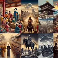 Vorschau - Arbeitsblätter - Japans Geschichte - Vom Kaiserreich bis 1945 - Video - Arbeitsmaterial - Deckblatt