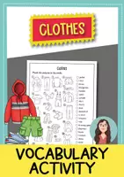 Vorschau - Arbeitsblätter - Clothes vocabulary activity (Englisch) - Deckblatt