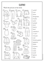 Vorschau - Arbeitsblätter - Clothes vocabulary activity (Englisch) - Seite 1