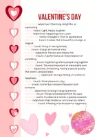 anteprima - Materiale per pittura e bricolage - Love at the School Dance - Valentine's Day lesson - Pagina 1