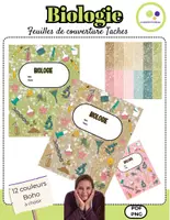 Aperçu - Cartes / Images - Biologie | 12 pages de garde | Taches | Chemise de biologie - Page de couverture