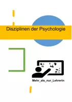 Vorschau - Arbeitsblätter - Psychologie als Wissenschaft - Seite 1