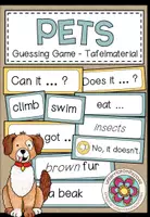 Vorschau - Spiele - PETS - Guessing Game (Tafelmaterial) - Deckblatt