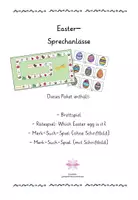 Vorschau - Arbeitsblätter - Easter - Sprechanlässe - Deckblatt