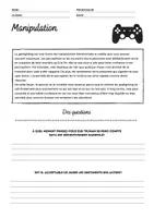 Aperçu - Feuilles d'exercices - Gaslighting à l’exemple du «Truman Show» - Page 1