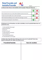 Vorschau - Arbeitsblätter - Arbeitsblatt zu toxischen Freundschaften - Seite 2