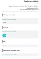 Vorschau - Unterrichtsreihen - Wegbeschreibung I Materialpaket I Übungsaufgaben I Bildkarten - Seite 1