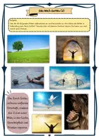 Vorschau - Arbeitsblätter - Gleichnisse Jesu: Reich Gottes und Fantasiereise mit Lösungen (Klasse 5/6/7) - Deckblatt