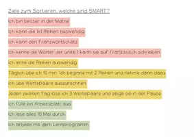Vorschau - Arbeitsblätter - SMART-Ziele setzen - Seite 3