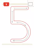 Vorschau - Arbeitsblätter - Stationsarbeit Einführung Ziffer/Zahl "5" Ziffernkurs - Seite 3