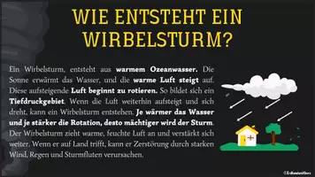 Vorschau - Arbeitsblätter - Stürme Materialpaket - Lernkarten und Übungsaufgaben - Erdkunde für die Sek 1 - Seite 3