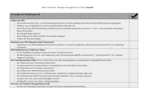 Vorschau - Klassenarbeiten - Materialpaket - Checkliste Abitur Biologie LK ab 2025 - Seite 1