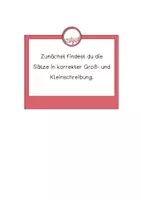 Vorschau - Aufgabenkarten - Lese Abschreibfächer Liebe/ Valentinstag Edition - Seite 1